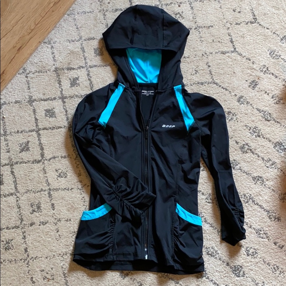 Bebe sport zip up hoodie jacket